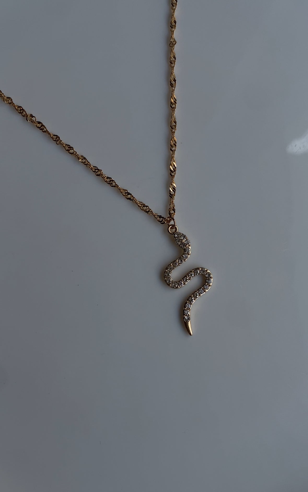 F22 SNAKE NECKLACE PENDANT