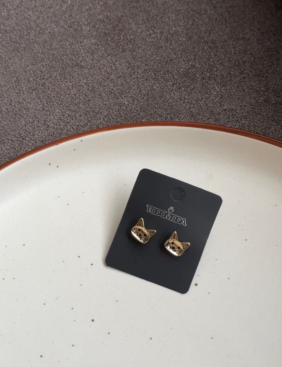 TODAMODA CAT EAR STUDS