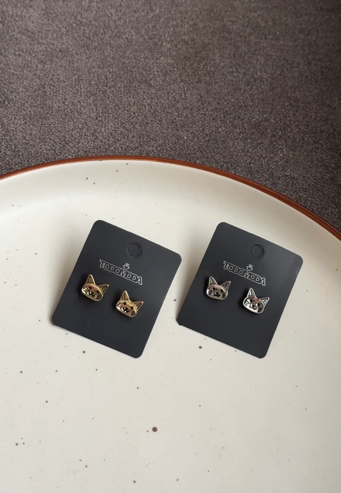 TODAMODA CAT EAR STUDS