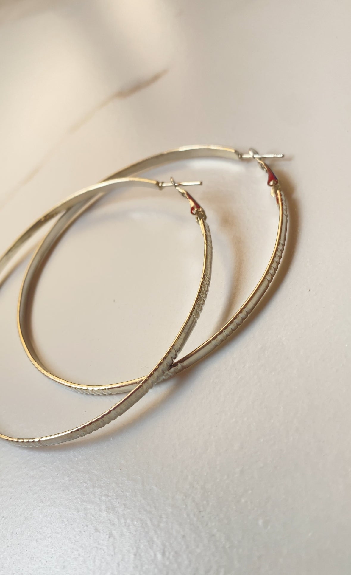 F6 SILVER HOOPS