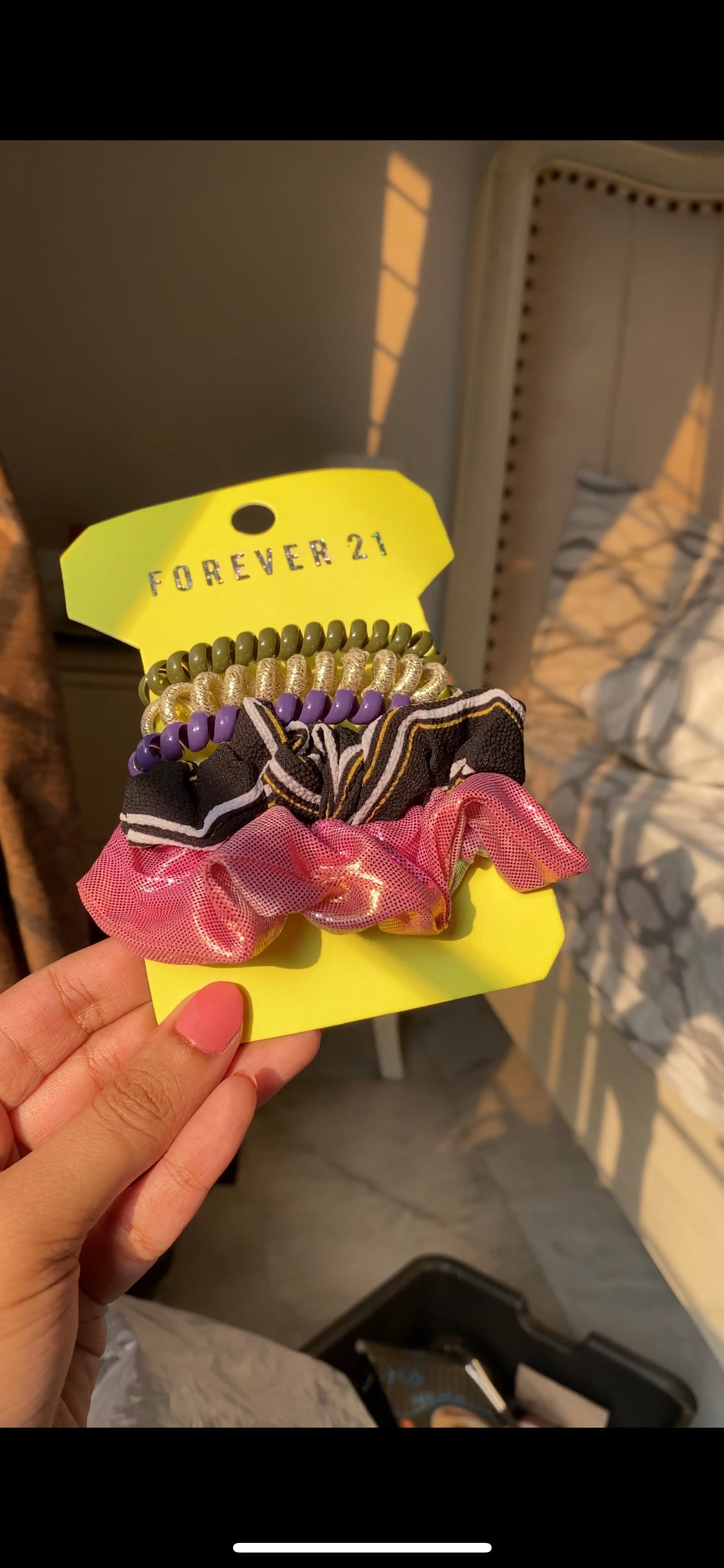 A158 FOREVER 2  1  ORIGINAL HAIR TIE / SCRUNCHIE SET