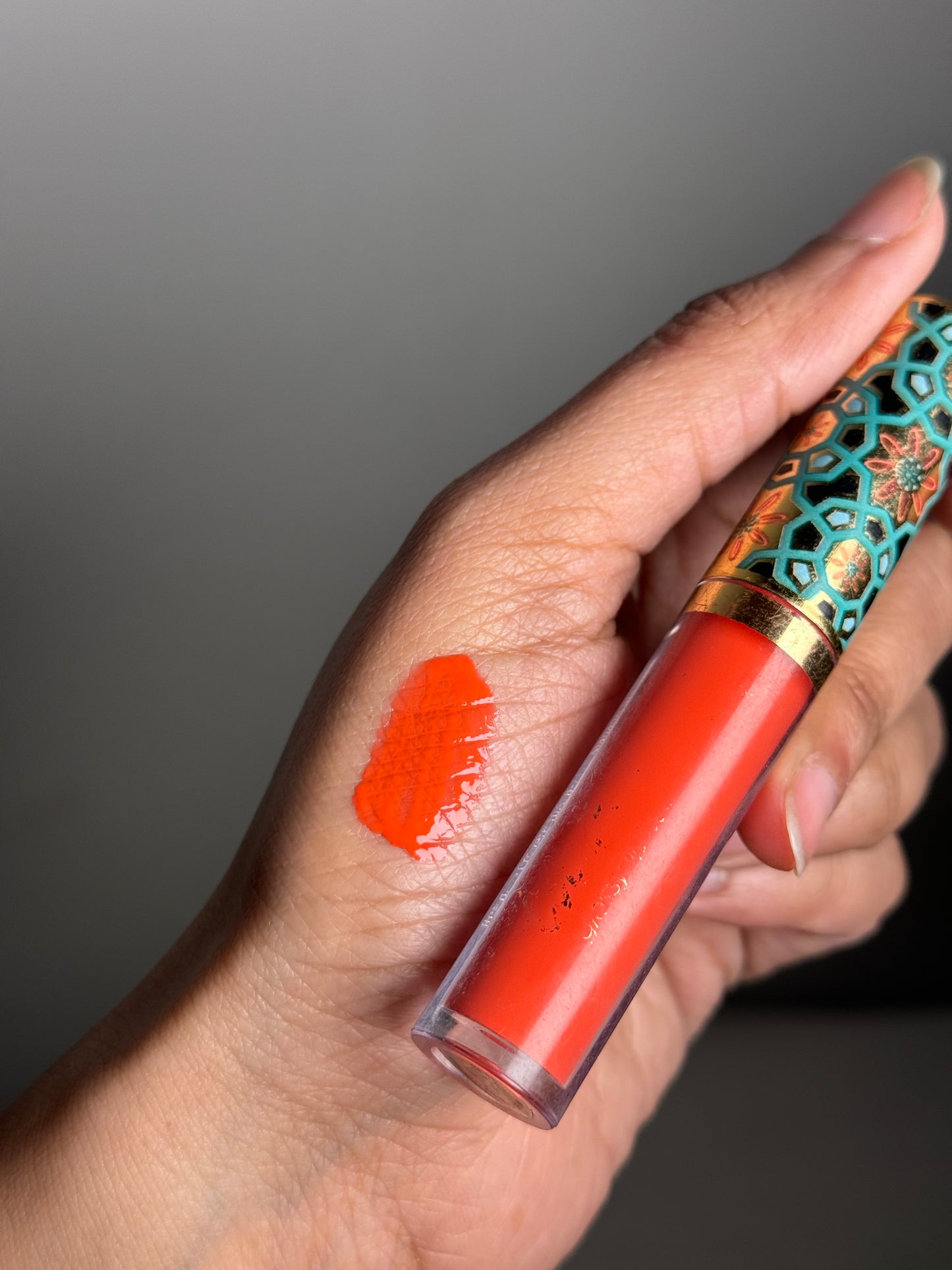 SHINY RED ORANGE LIPGLOSS