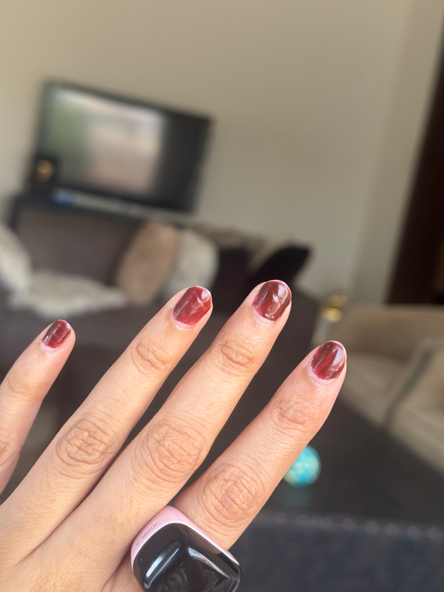 PLUM KOREAN NAIL COLOR