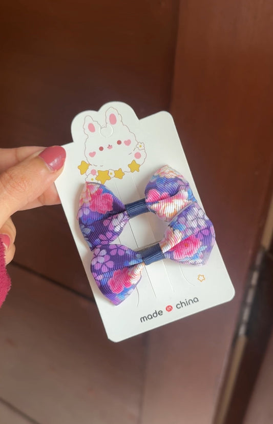 C99 HAIR BOW PAIR