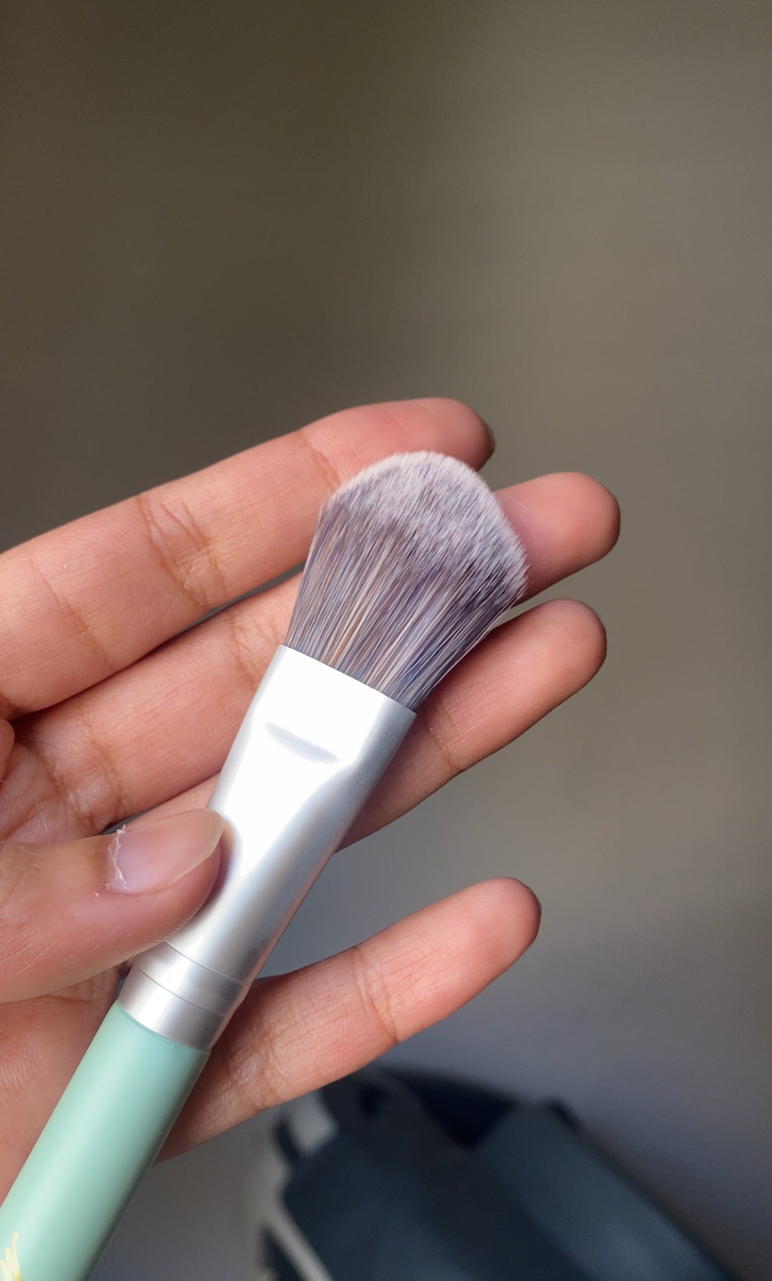 (D) MINT BEAR FOUNDATION BRUSH