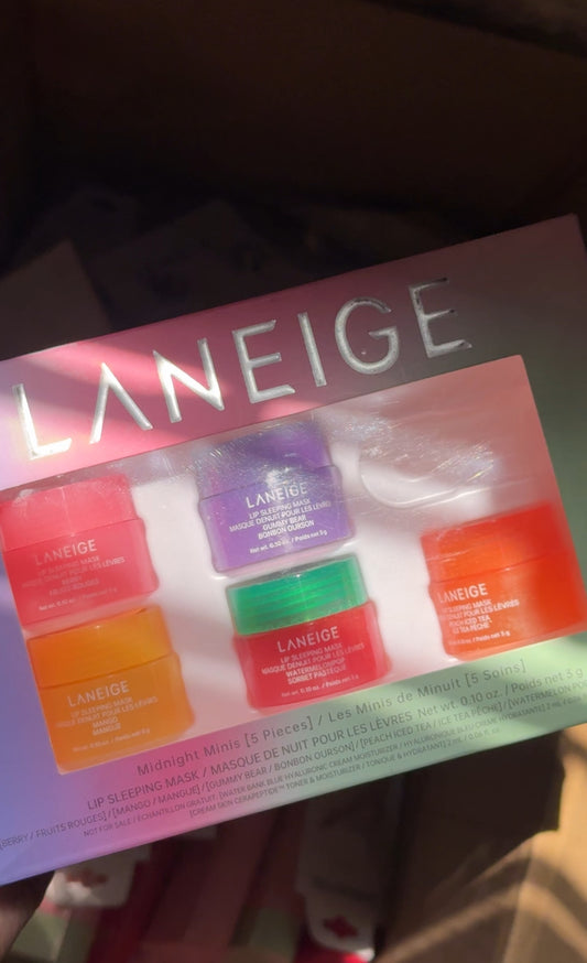LANEIGE LIP BALM SET OF 5 MINIS