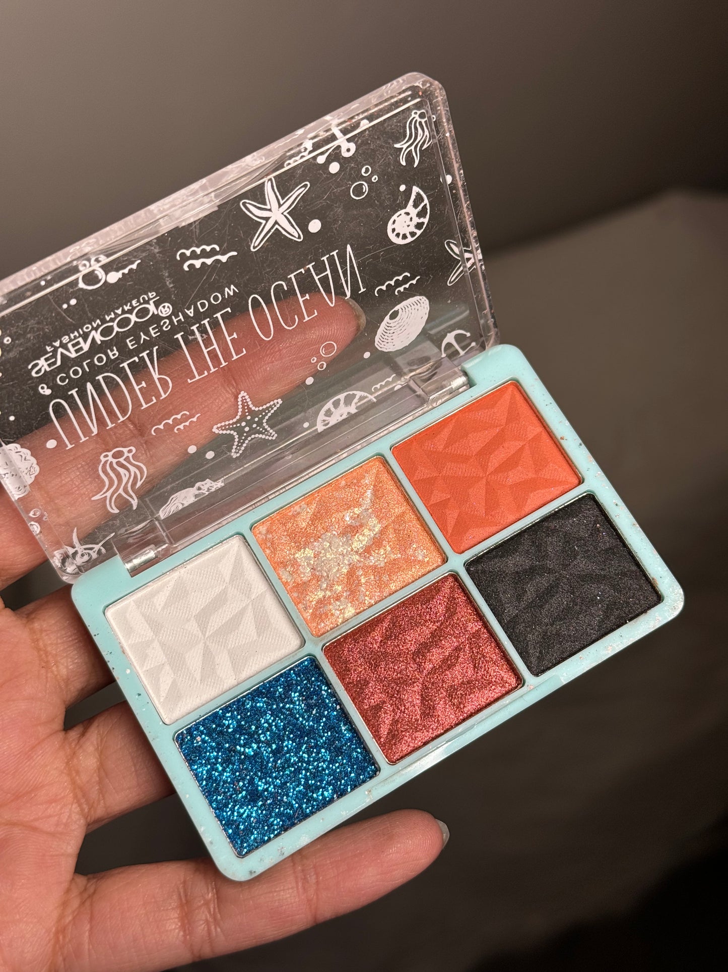 BLUE UNDER THE OCEAN EYESHADOW PALETTE