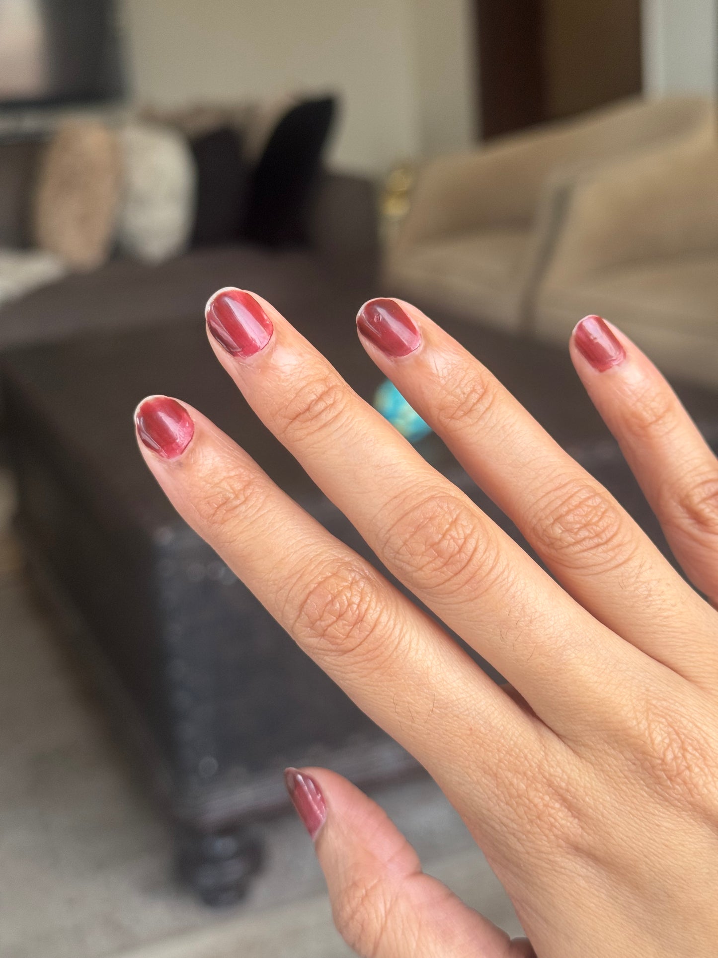 PLUM KOREAN NAIL COLOR