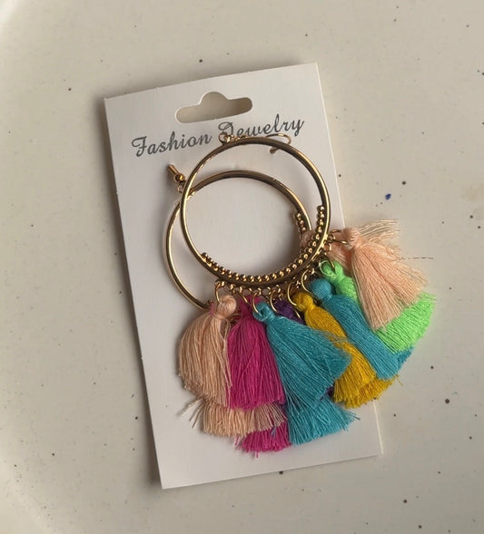E289 TASSEL EARRINGS