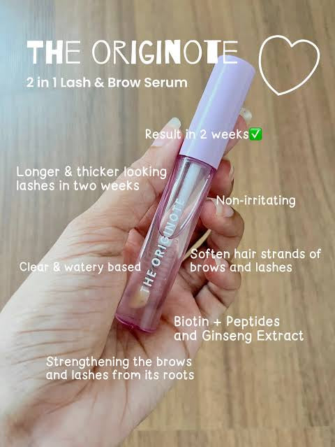 D THE ORIGINOTE EYELASH AND EYEBROW GROWTH SERUM