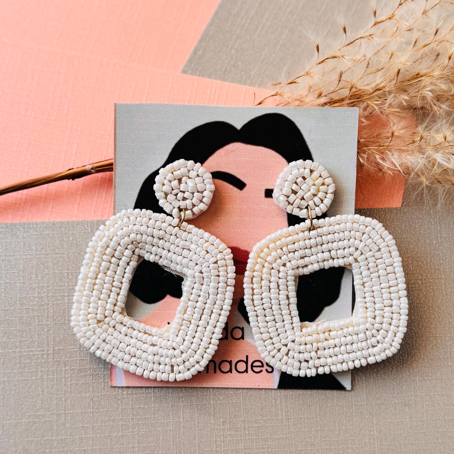 E46 BEADED EARRINGS