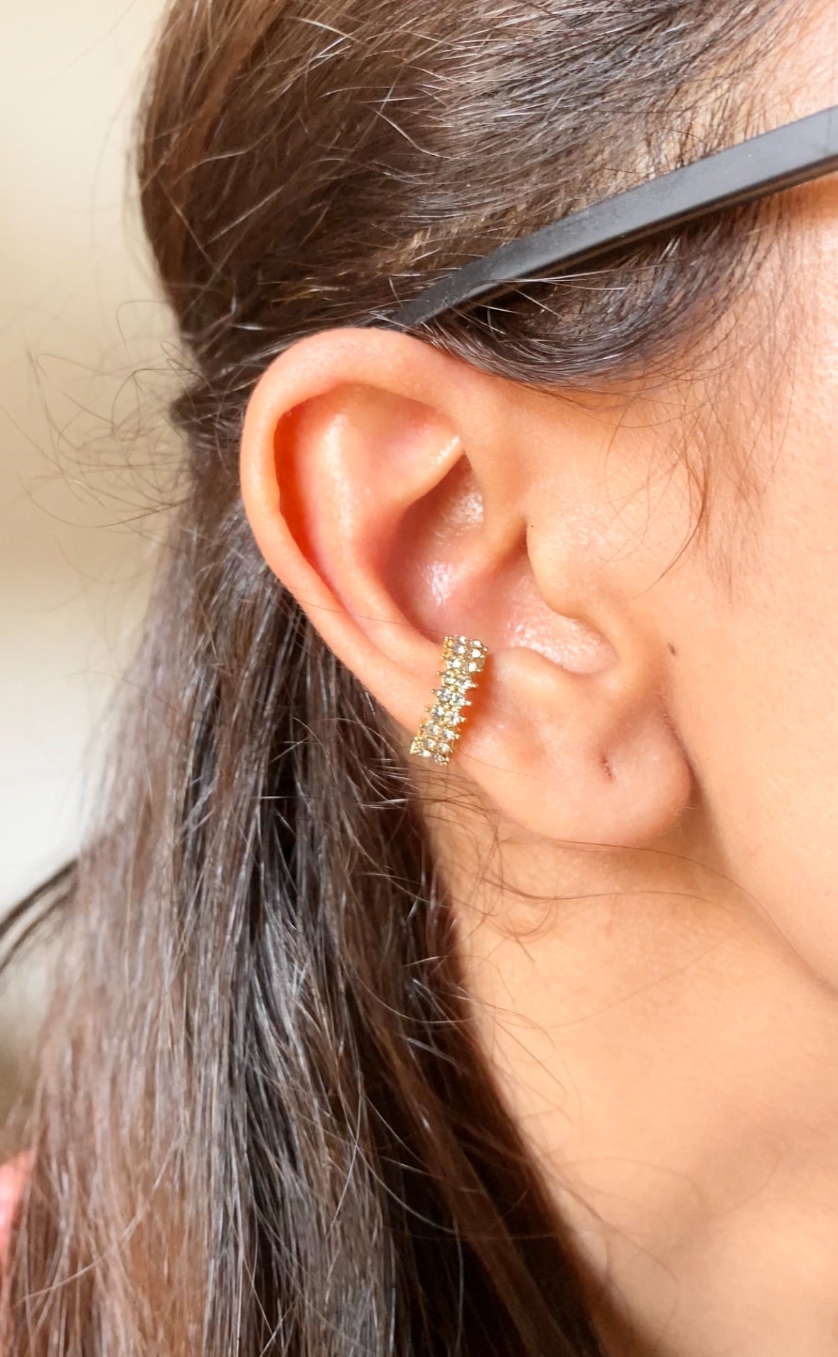 FANCY SILVER EAR CUFF