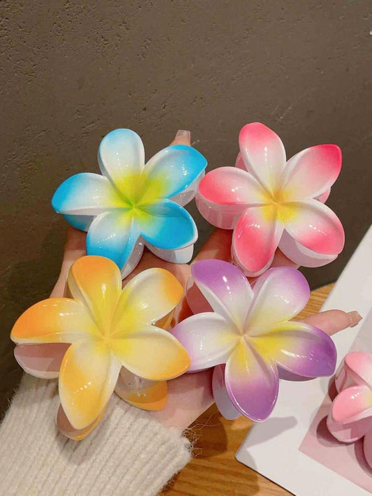 BOHEMIAN FLOWER HAIR CLAW
