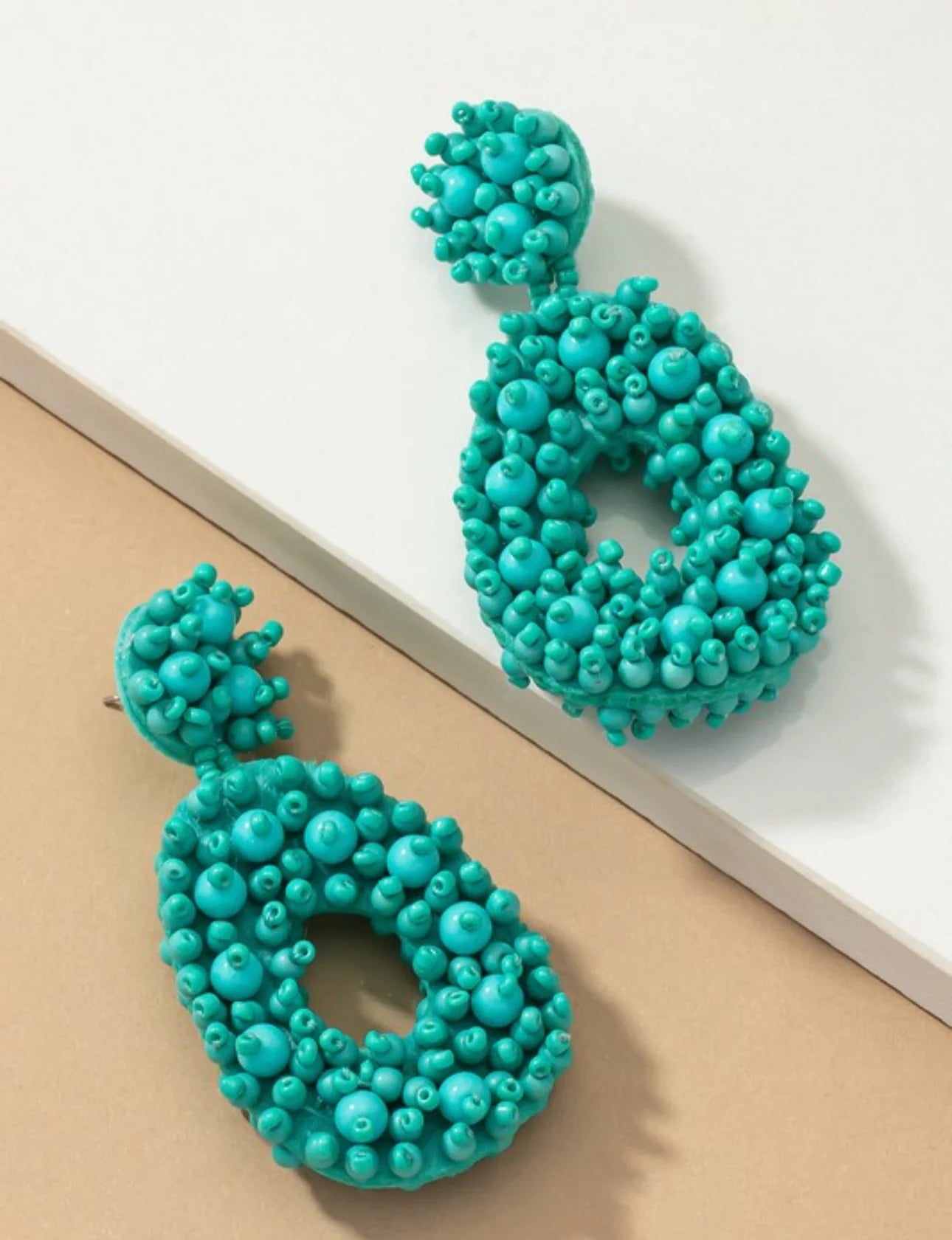 E45 BEADED EARRINGS