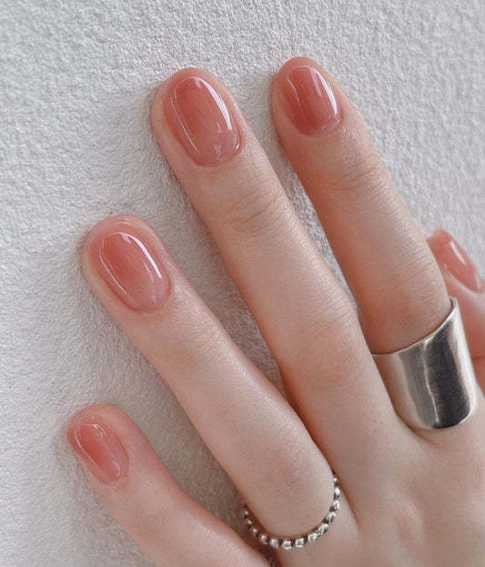 NUDE PINK KOREAN NAIL COLOR