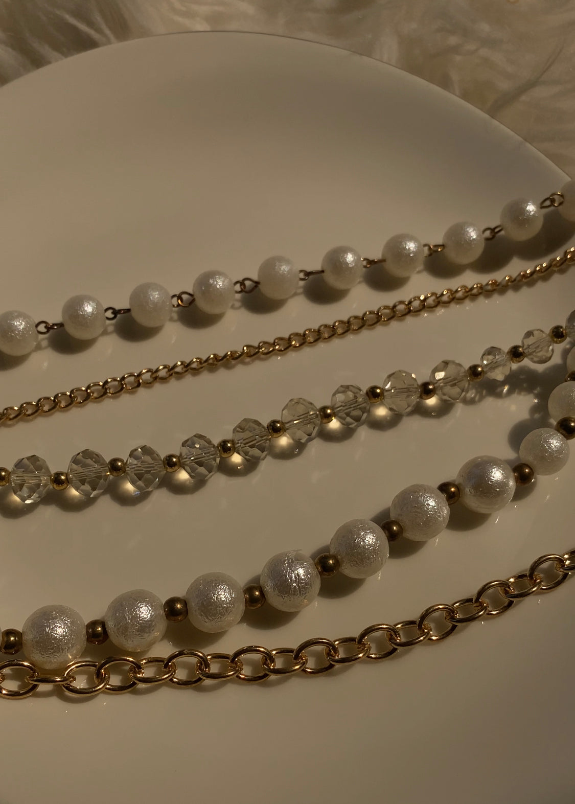 AA157 PEARL NECKLACE SET