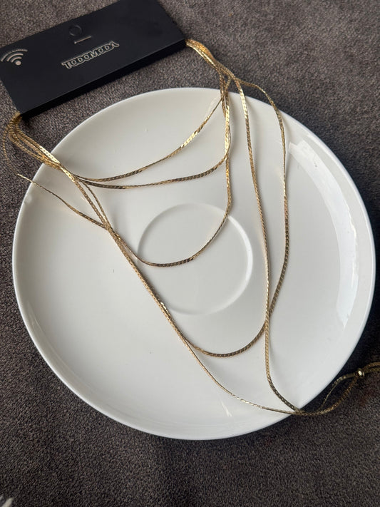 B13 LAYERED LONG NECKLACE