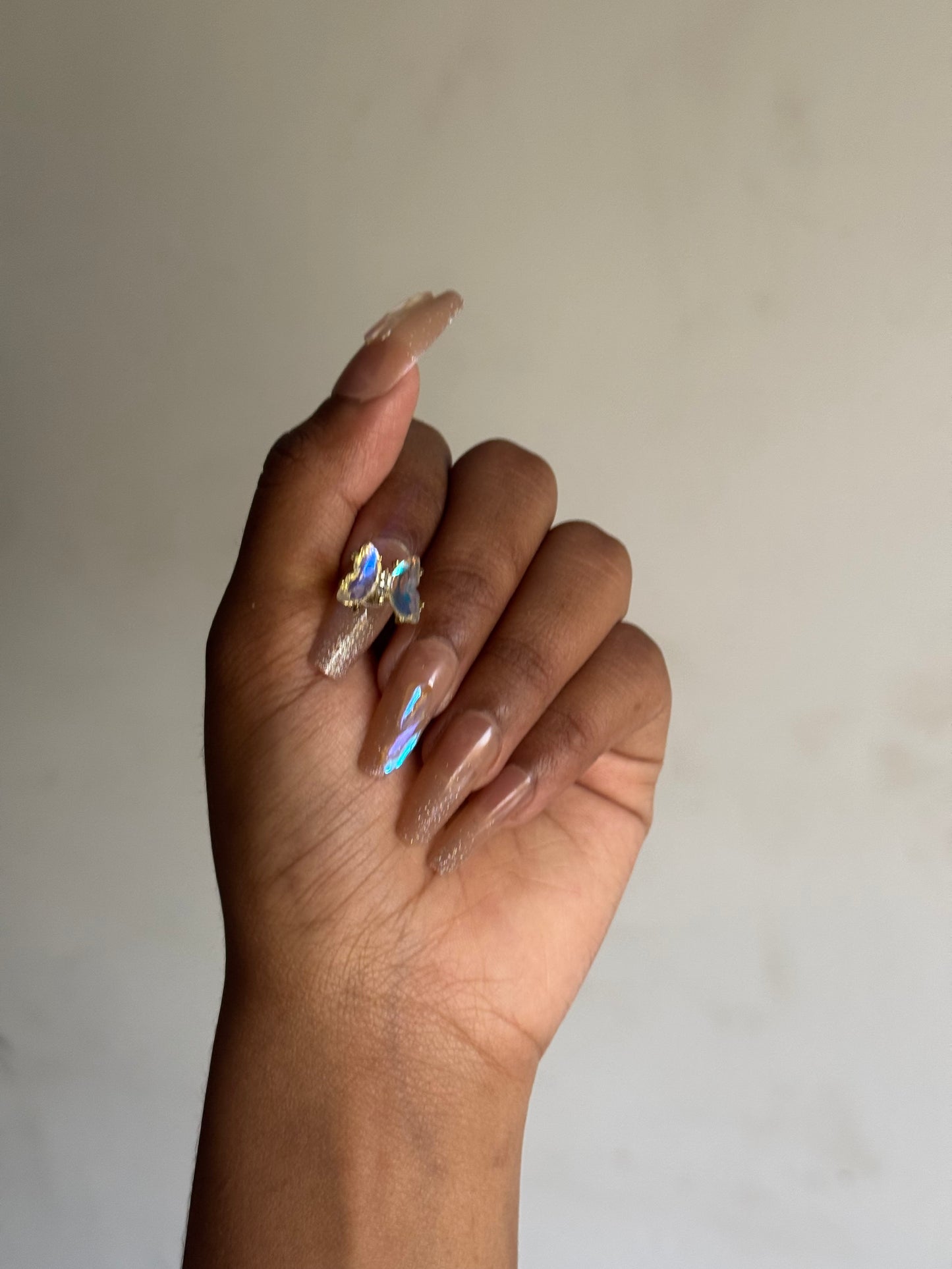 N1 BUTTERFLY FANCY NAIL SET