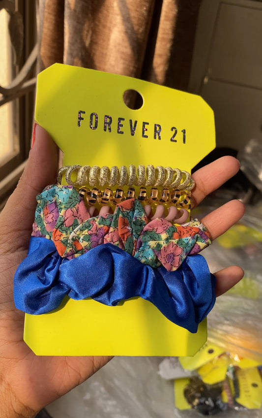 A48 FOREVER 21 SCRUNCHIE SET