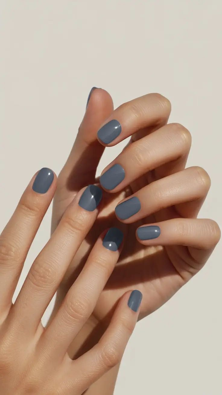 01 BEAUTY BRIEF GREY BLUE NAIL COLOR