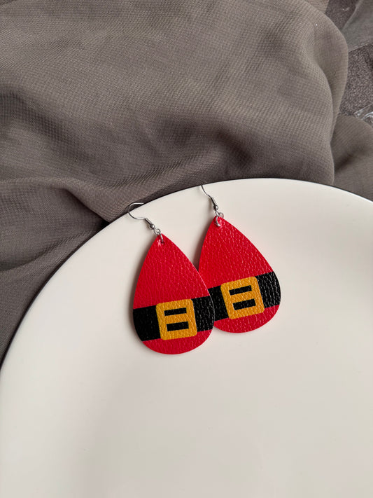 G133 LEATHER EARRINGS