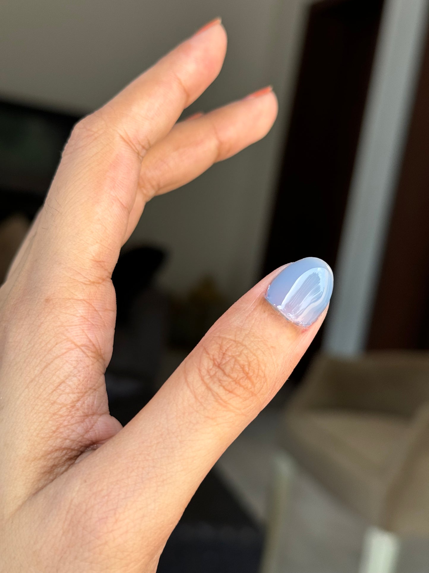 LIGHT BLUE KOREAN NAIL COLOR