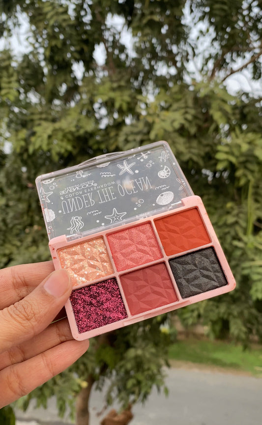 PINK UNDER THE OCEAN EYESHADOW PALETTE