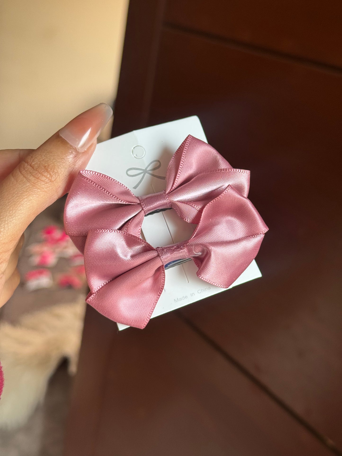 B161 HAIR BOW SET