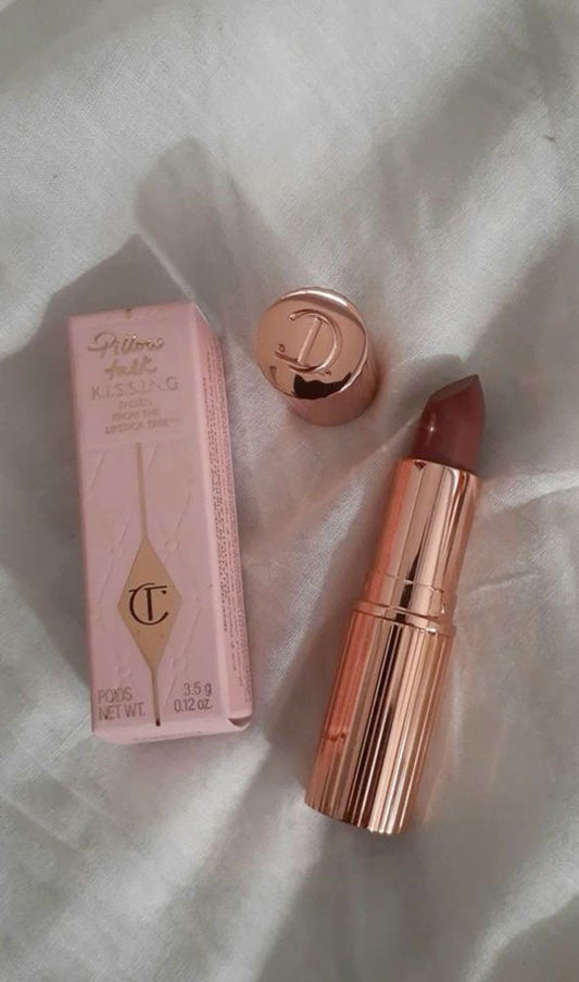 Charlotte Tilbury Matte Revolution Pillow Talk Lipstick With Box