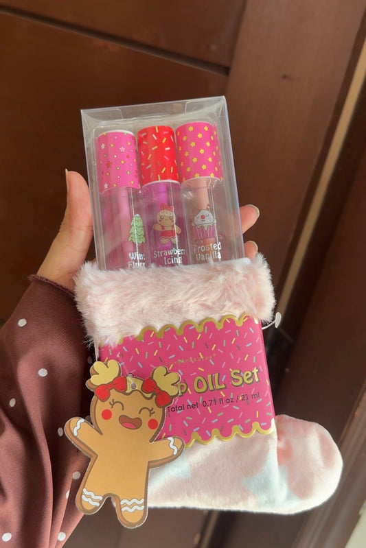 SIMPLE PLEASURES LIP OIL SET