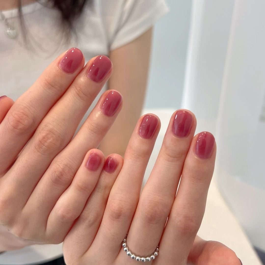 KOREAN WATER BASED NAIL COLOR IN LIGHT PURPLE SHADE