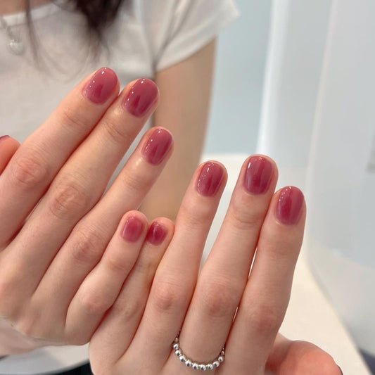 KOREAN WATER BASED NAIL COLOR IN LIGHT PURPLE SHADE