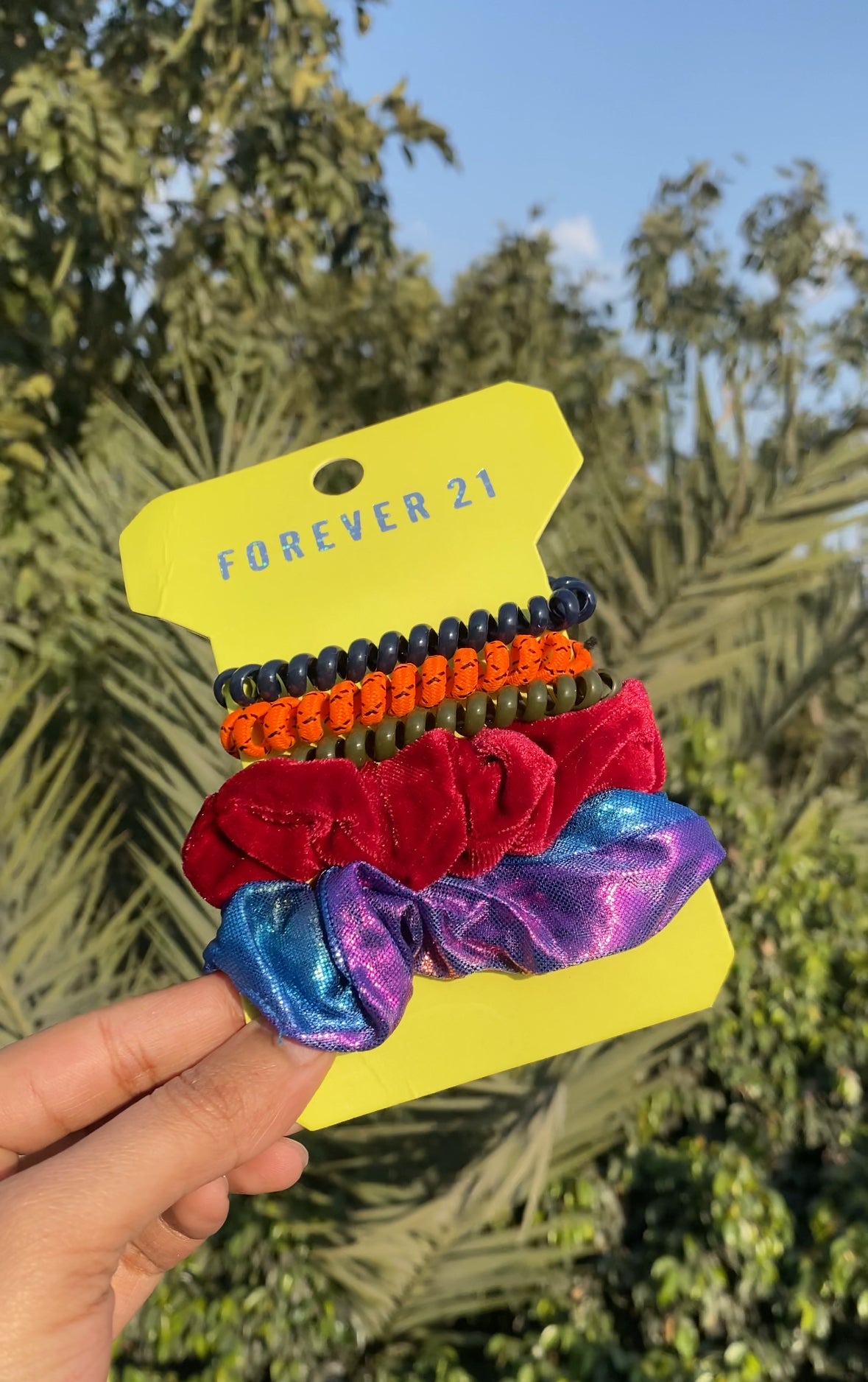 A332 FOREVER 21 SCRUNCHIE SET