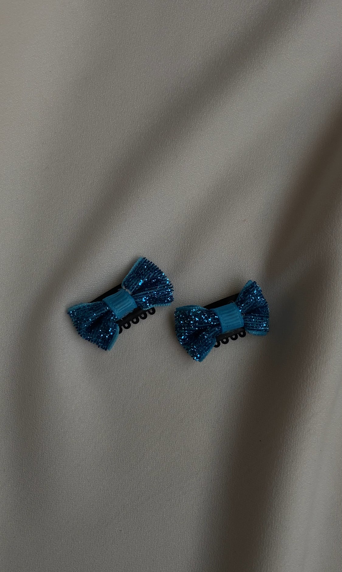 D49 MINI BLUE BOW SET