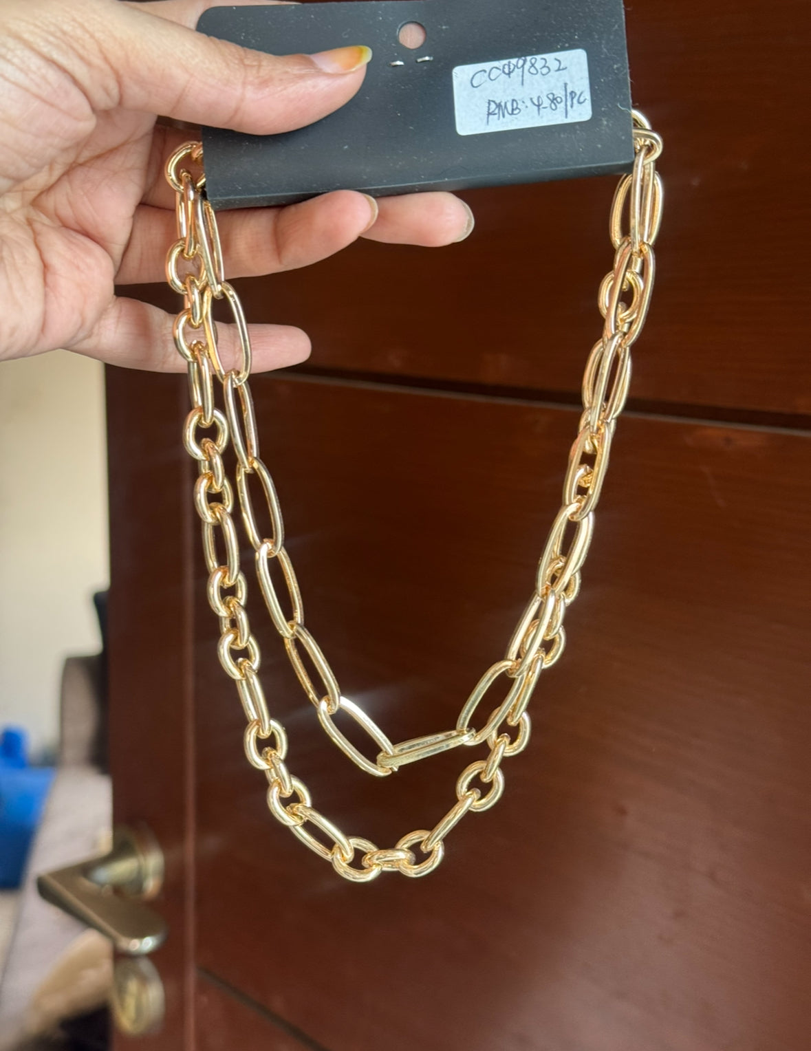 C42 THICK DOUBLE CHAINED