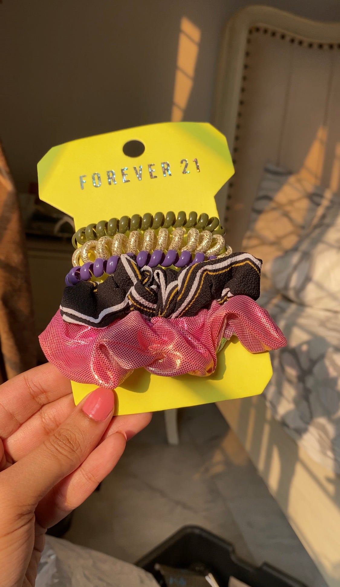 A158 FOREVER 2  1  ORIGINAL HAIR TIE / SCRUNCHIE SET