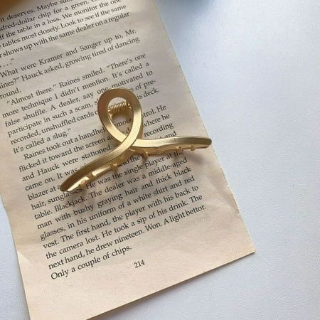 B63 SMALL METAL HAIR CLAW