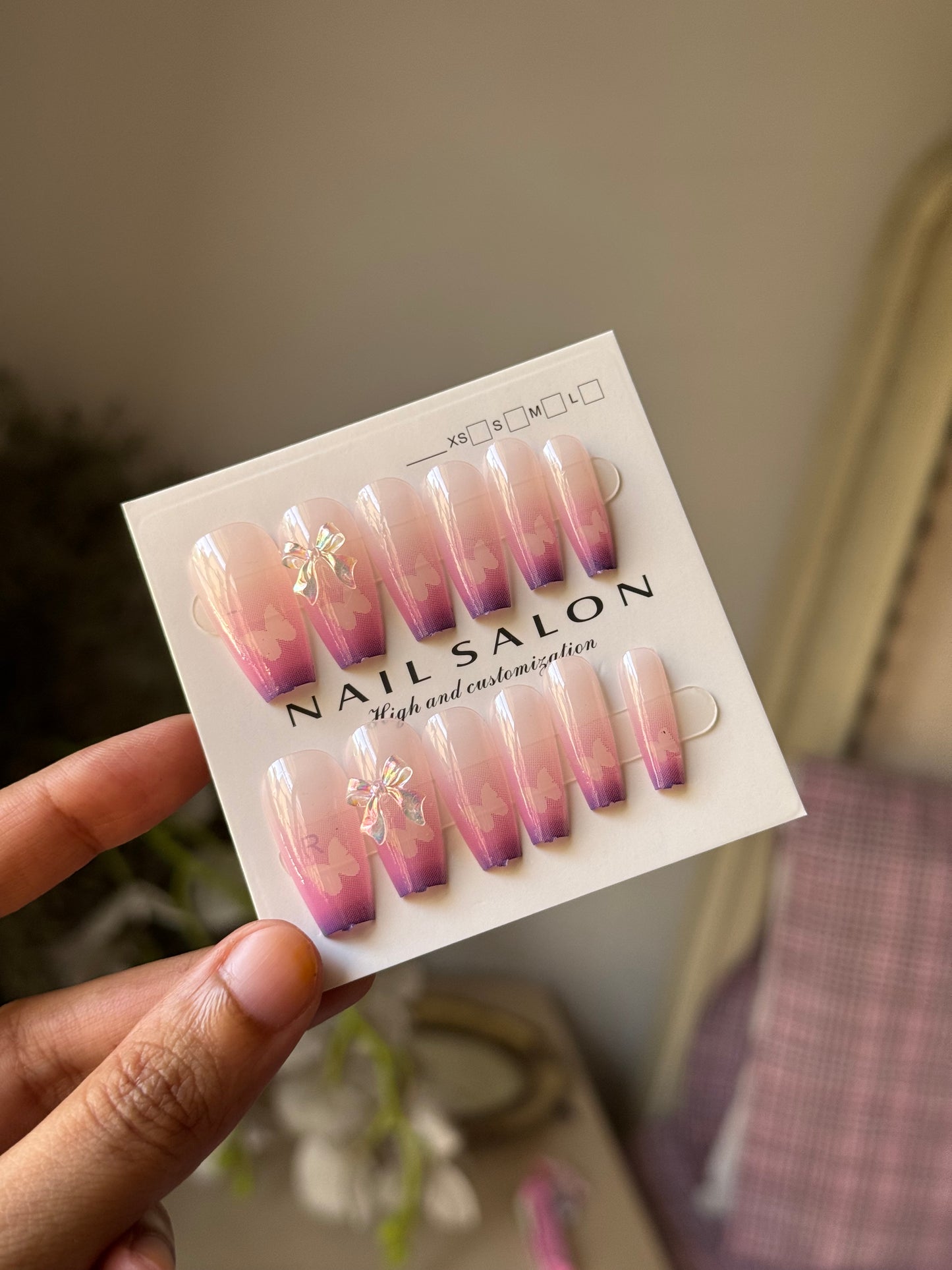 B21 ACRYLIC NAIL SET WITH NAIL KIT