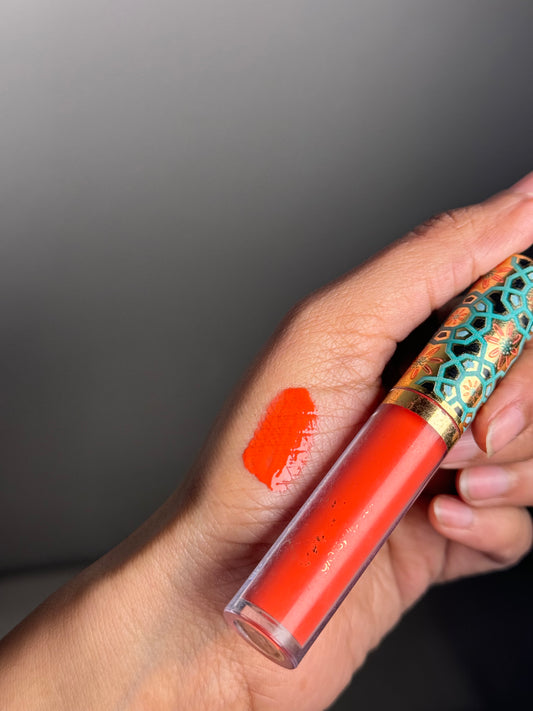 SHINY RED ORANGE LIPGLOSS