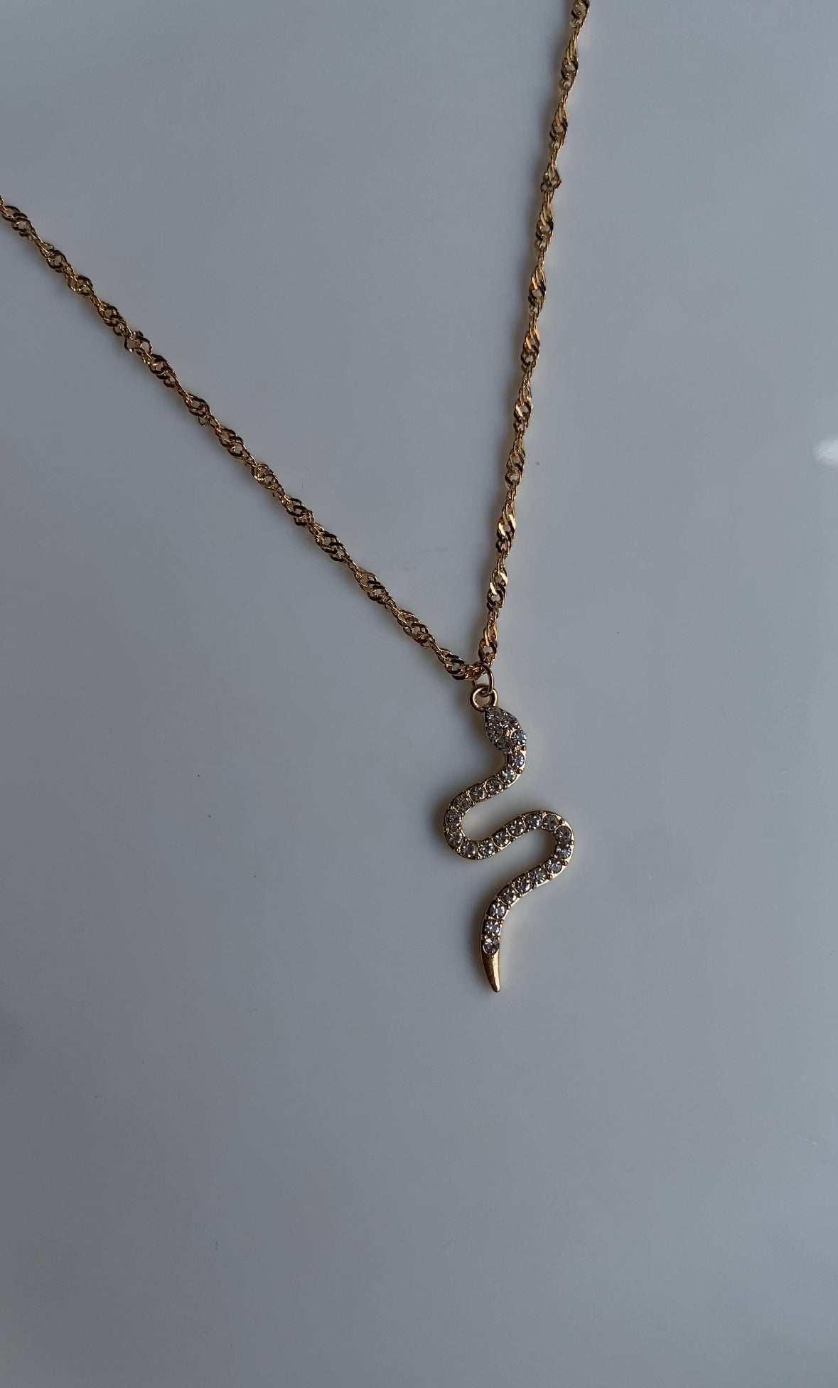 F22 SNAKE NECKLACE PENDANT