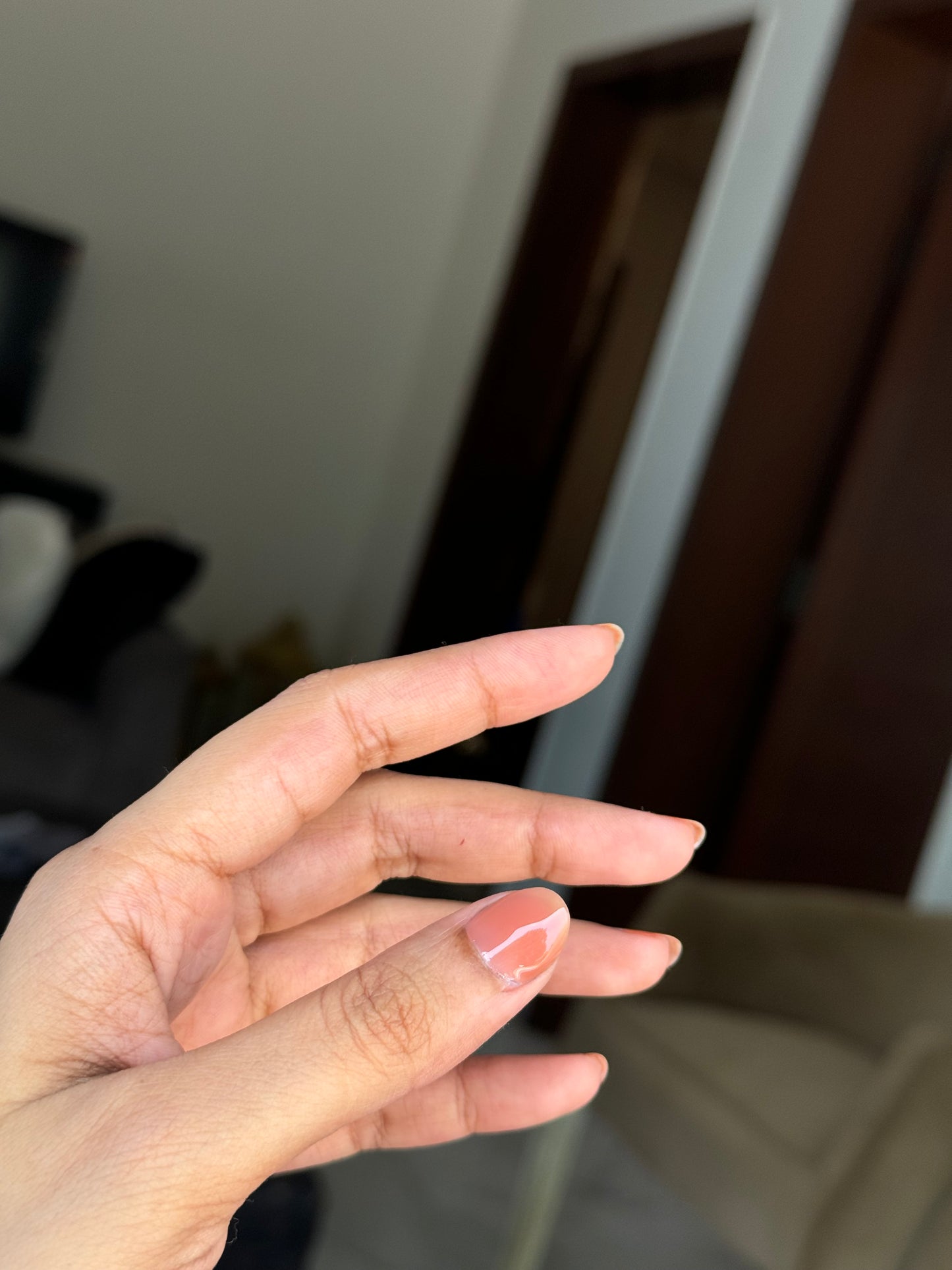 NUDE PINK KOREAN NAIL COLOR