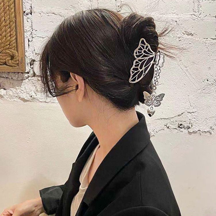 C71 BUTTERFLY METAL HAIR CLAW