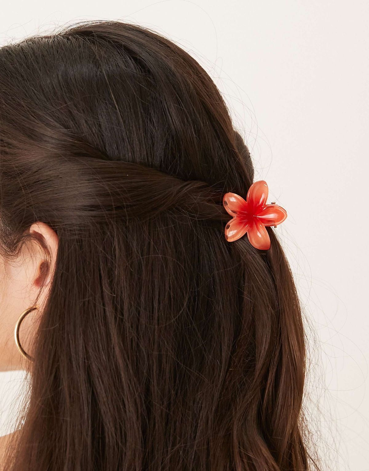SMALL FLOWER CLAW CLIP