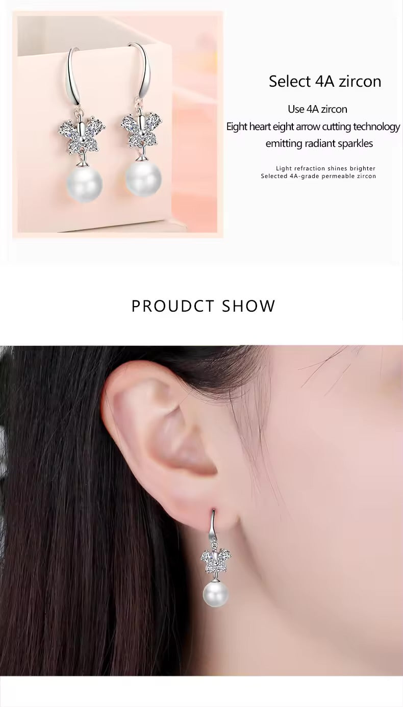 C349 ZIRCON SILVER EARRINGS