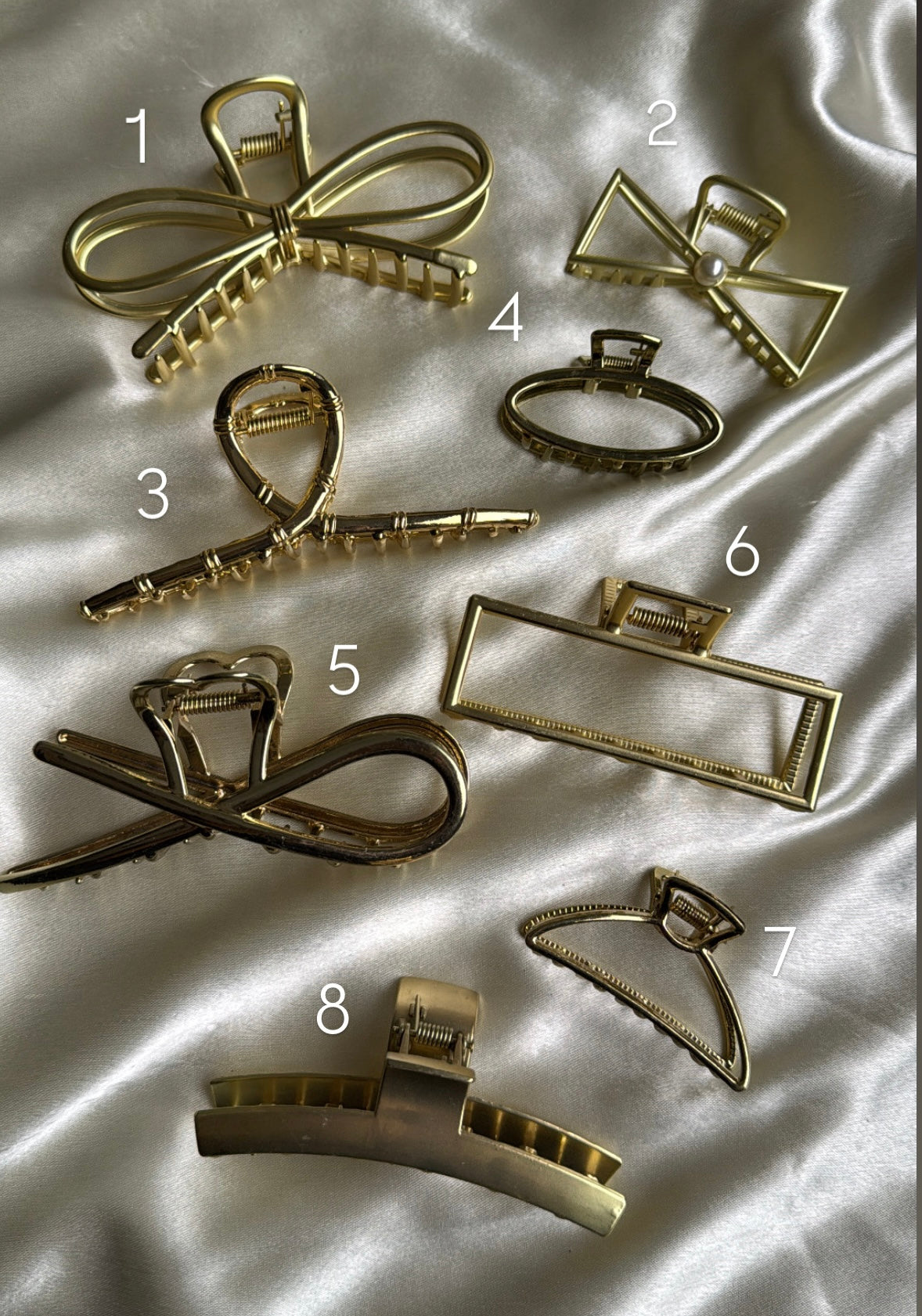 E111 METAL HAIR CLAW