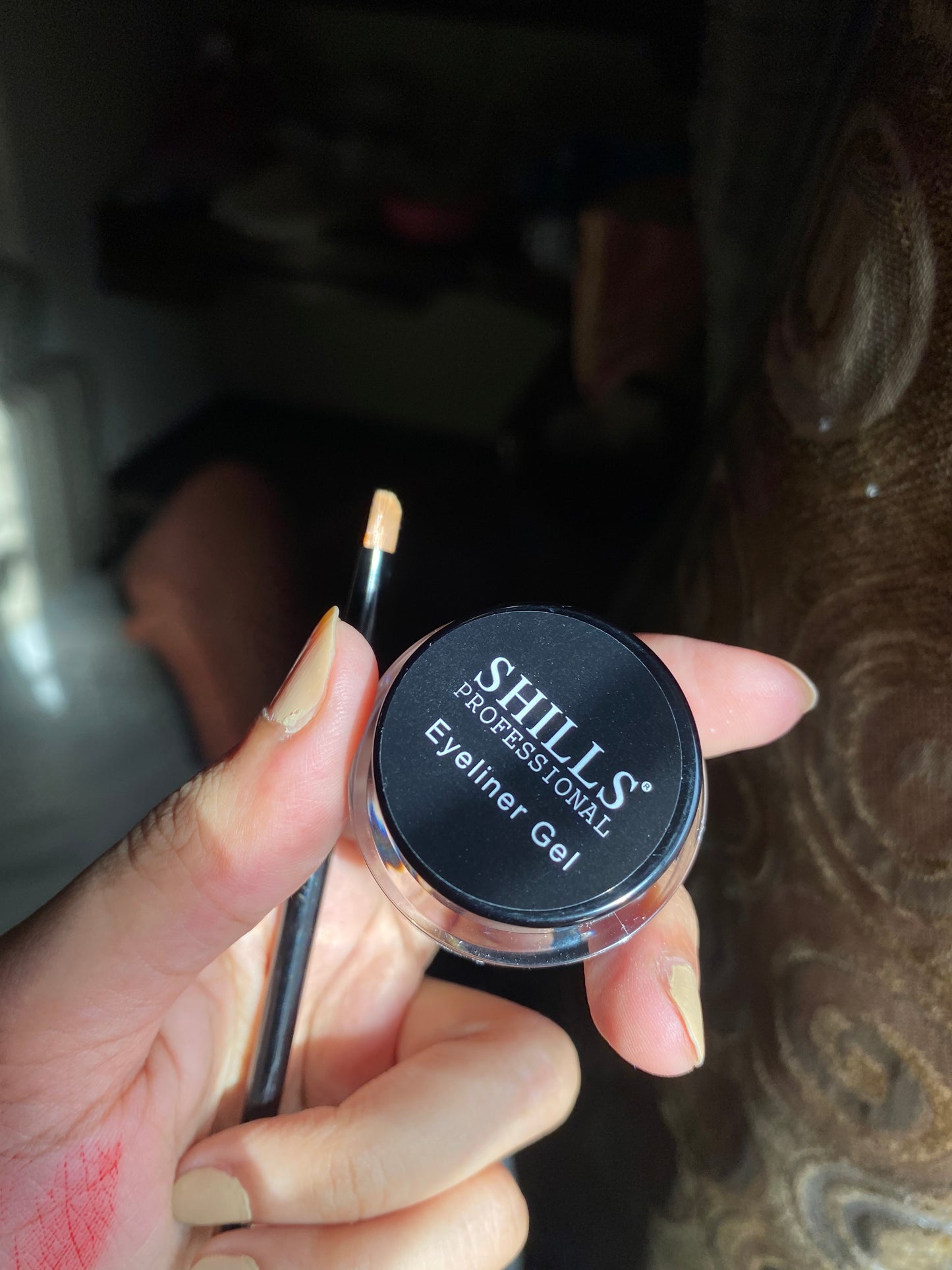 SHILLS BROWN EYE BROW GEL AND EYE LINER