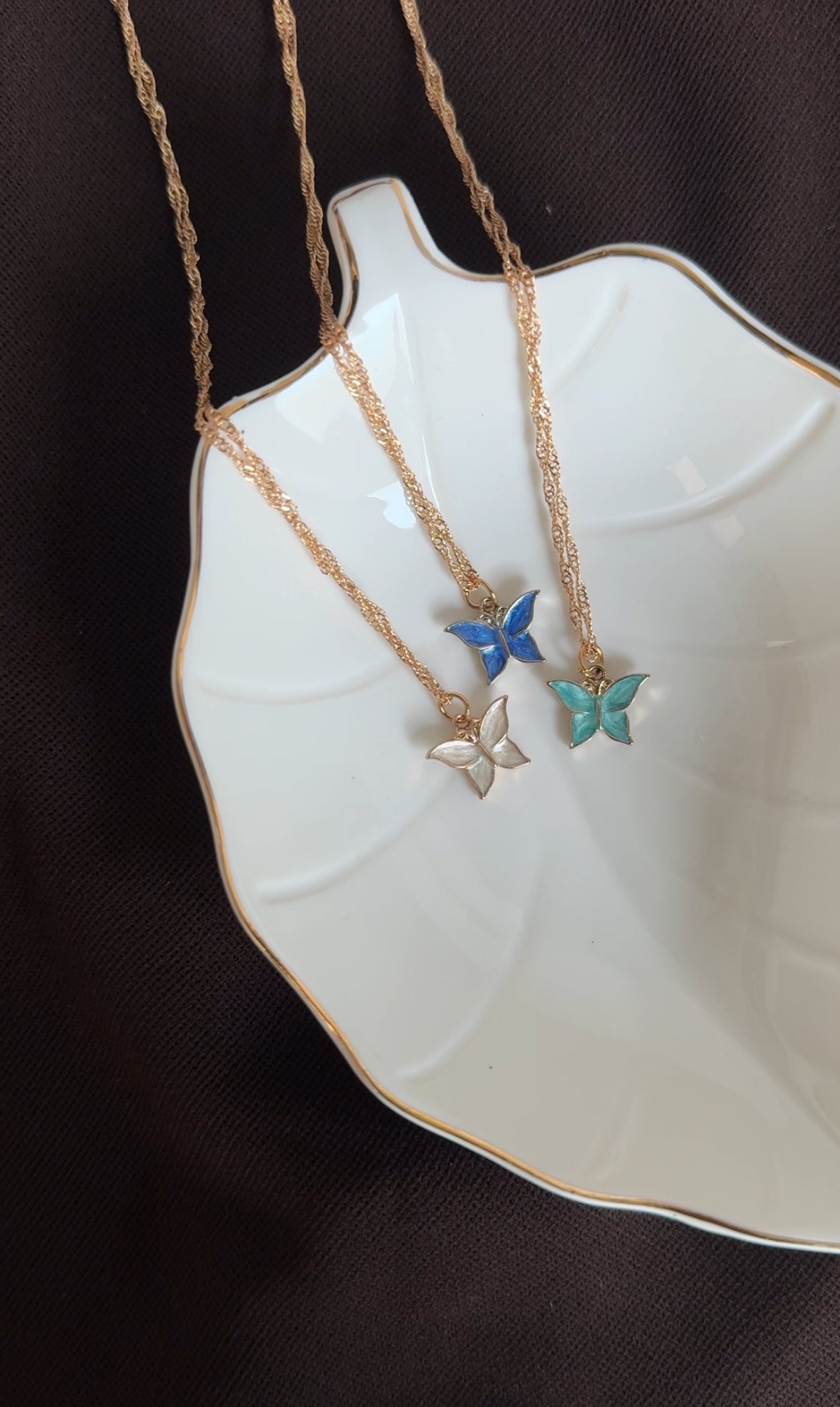 C354 BUTTERFLY NECKLACE