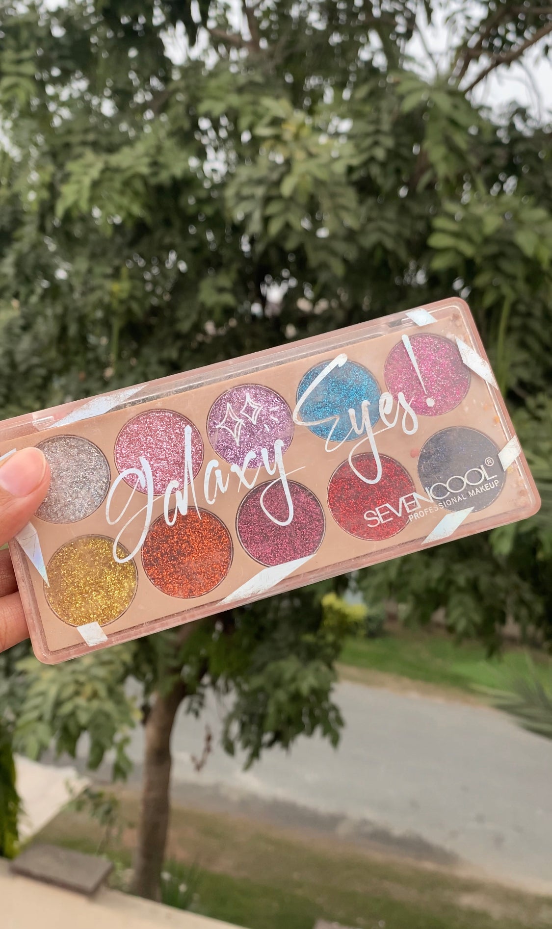C10 SEVENCOOL SHIMMER EYESHADOW PALETTE