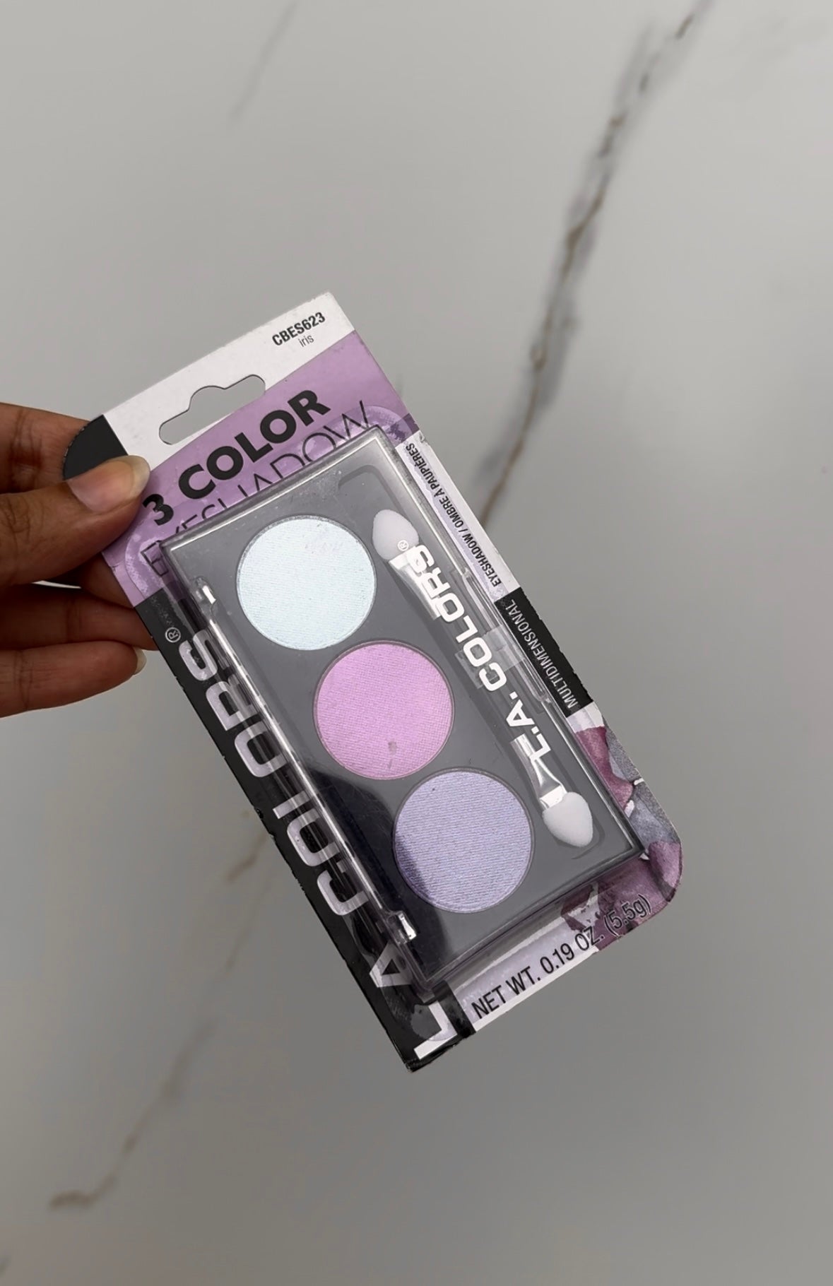 IRIS LA COLORS SEALED MINI EYESHADOW PALETTE