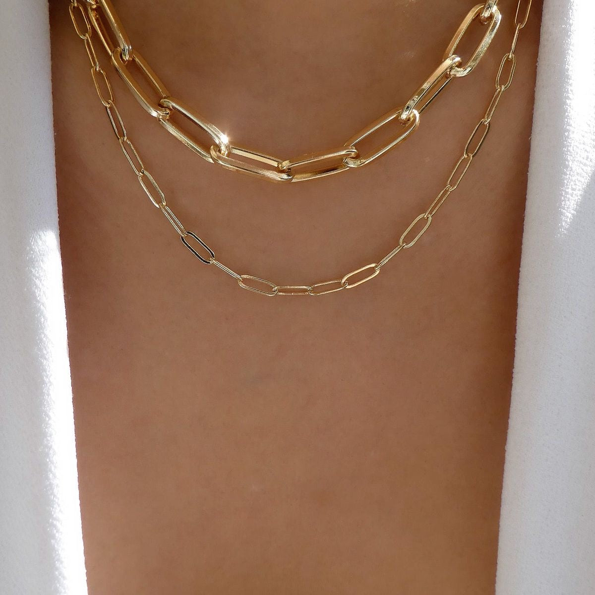 C42 THICK DOUBLE CHAINED